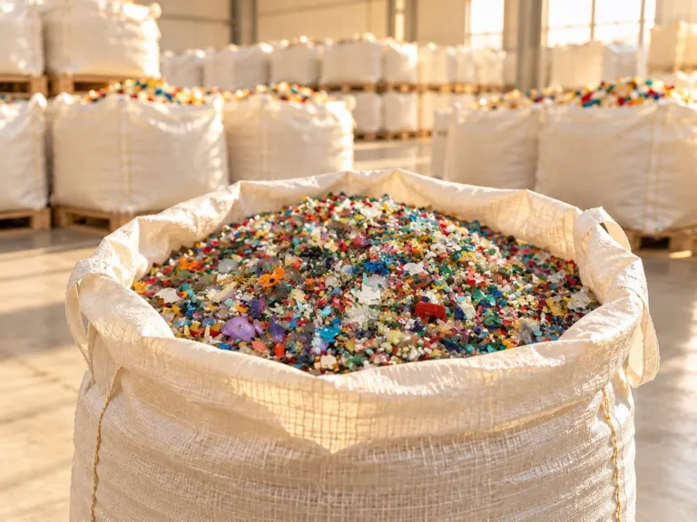 Hard gelatin capsule scrap supplier – bag of mixed colour capsule crush